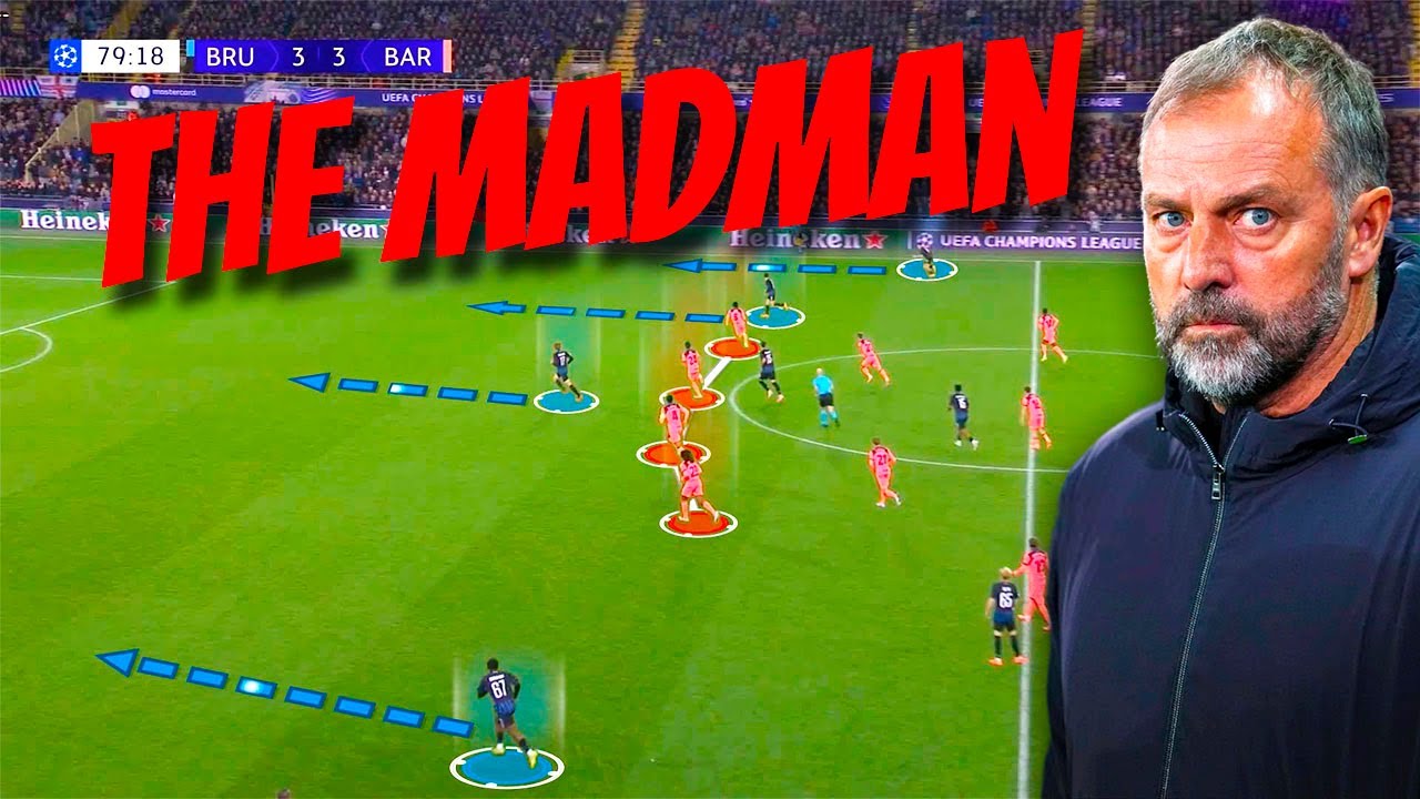 Как HIGH-LINE Ханси Флика разрушает «Барселону»