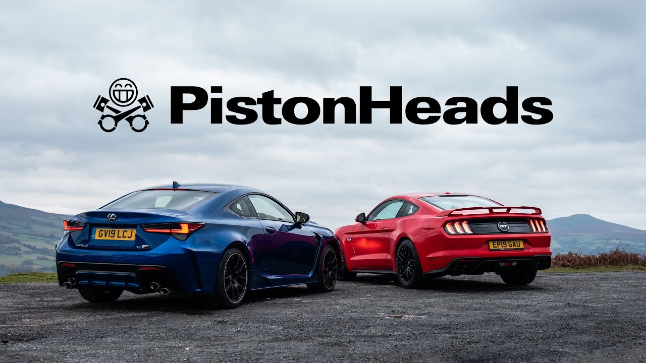 Lexus RC F Track Pack vs Ford Mustang GT PistonHeads