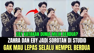 Download Lagu GAK MAU LEPAS! Zahra dan Eby Selalu Bareng di Studio, Netizen Salfok! MP3