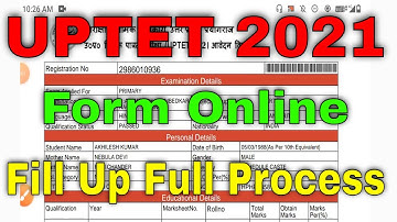 UPTET 2021 Form Online Kaise Karen || How to Apply UPTET 2021 || UPTET Form Fill up 2021 || UPTET
