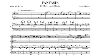 Schubert Fantasia In F Minor D 940 Op 103 - Alfred Brendel Evelyne Crochet 1961 - Tv-S 34479
