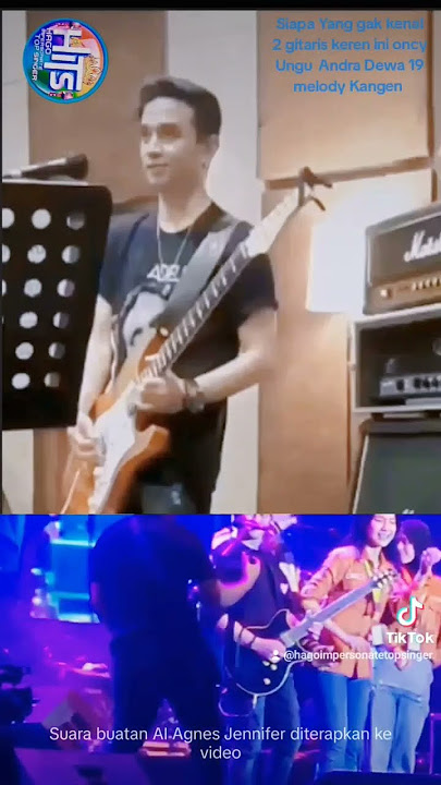 Oncy Ungu vs Andra Dewa19 kangen #shorts #musisi #musik #indonesia #unguband #dewa19 #cliquers