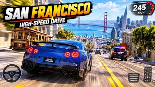 INSANE High-Speed Drive Through San Francisco! 🚗💨🔥 | Car Driving Simulator screenshot 1