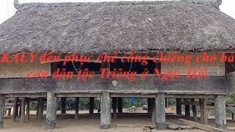 Nét kiến trúc độc đáo của nhà rông dân tộc Triêng ở Kon Tum