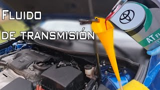 Cómo cambiar el líquido de transmisión en un Toyota camry 2015-2017/sin varilla medidora