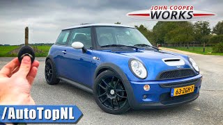 2004 MINI Cooper S JCW R53 TUNING KIT | REVIEW POV on AUTOBAHN (NO LIMIT) & ROAD by AutoTopNL