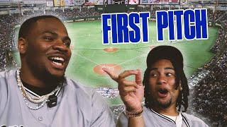 Micah Parsons and C.J. Stroud Arguing After First Pitch | Micah & C.J. Take Tokyo, Ep. 2