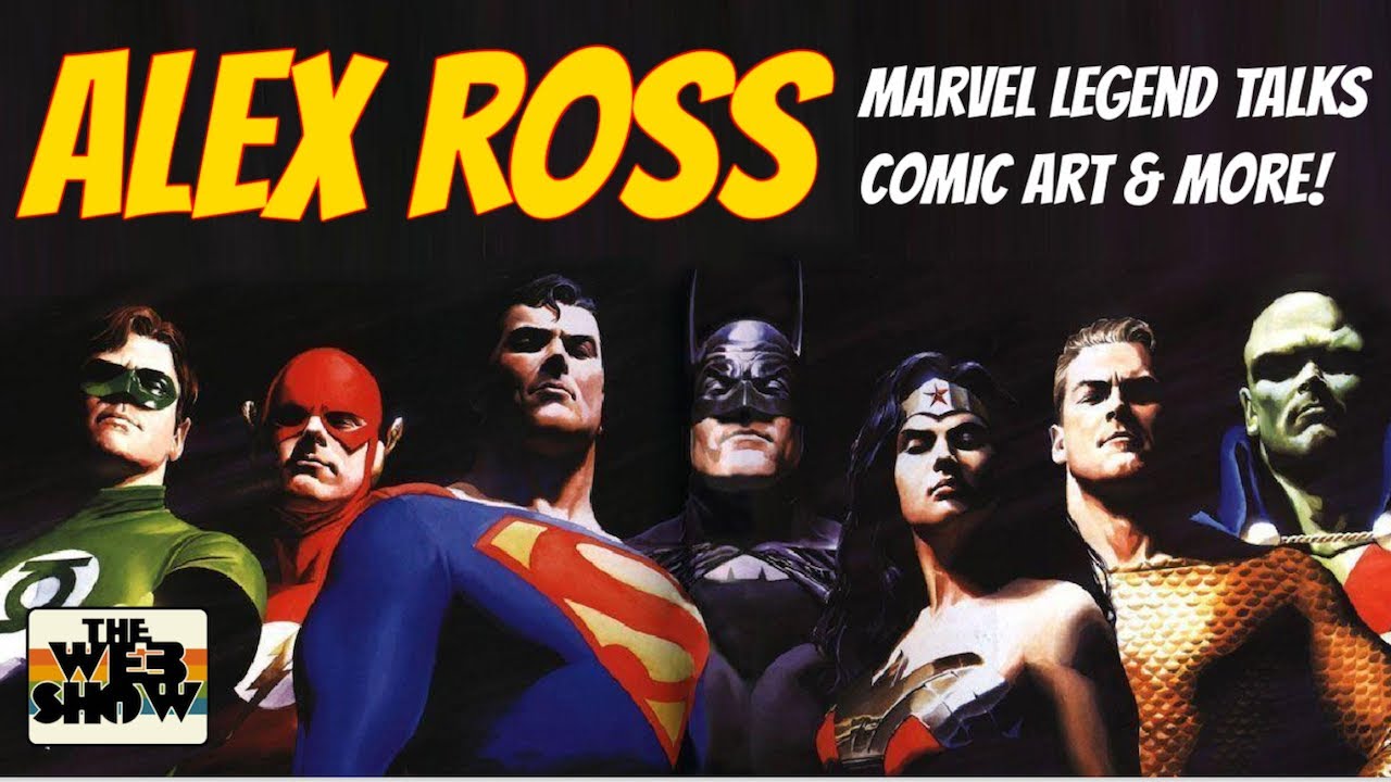 Легендарный художник MARVEL АЛЕКС РОСС рассказывает об искусстве, Marvel, DC, комиксах ... !