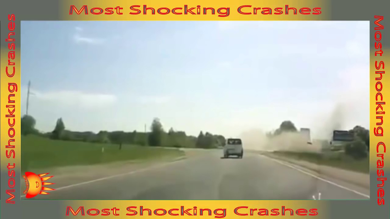 MOST horrific car crashes ever caught on camera - YouTube