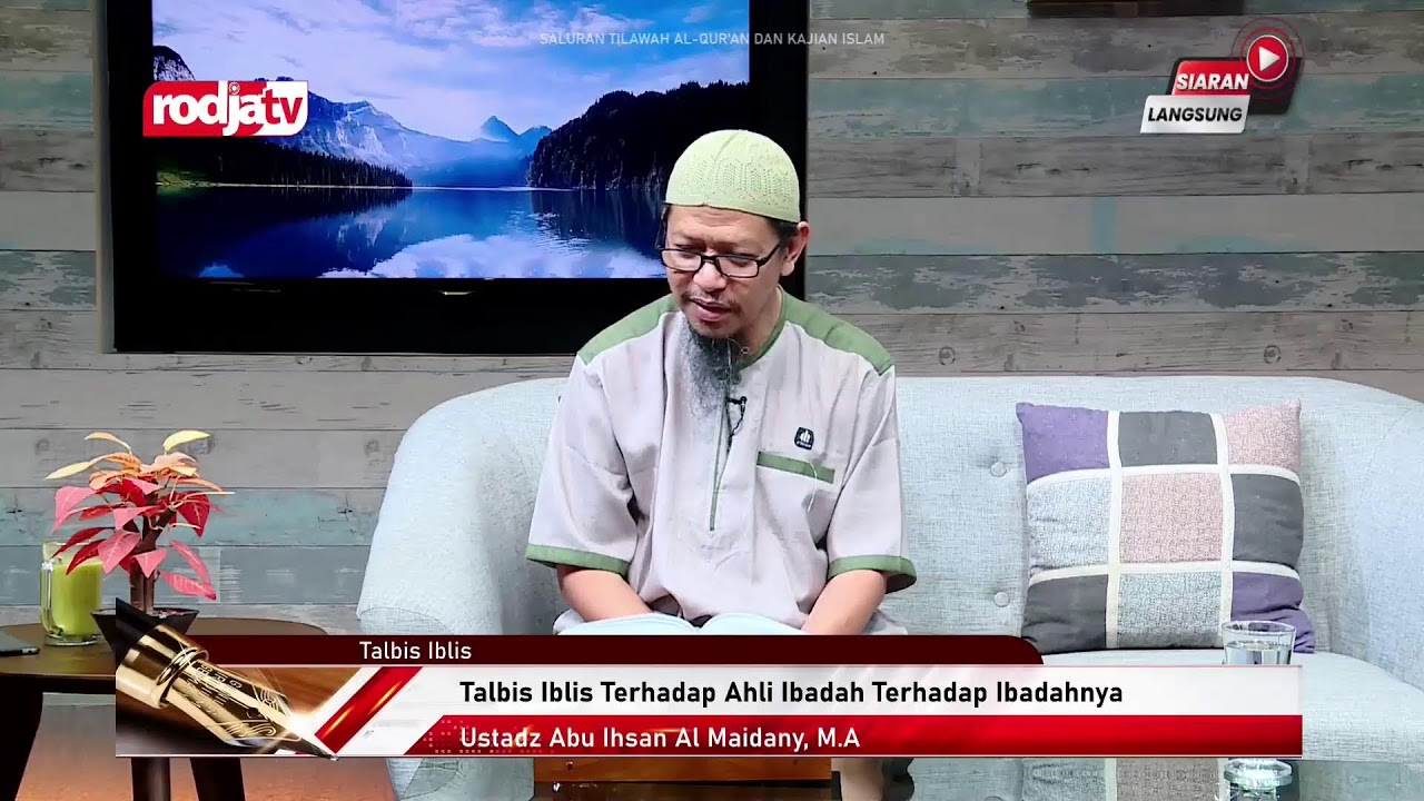 ⁣[LIVE] Ustadz Abu Ihsan Al Maidany, M.A. - Talbis Iblis Tipu Daya Iblis