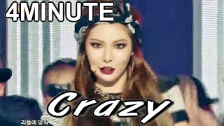 [HOT] 4MINUTE - Crazy,  4MINUTE - 미쳐, Show Music core 20150221