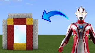 CARA MEMBUAT PORTAL ULTRAMAN MEBIUS - MINECRAFT