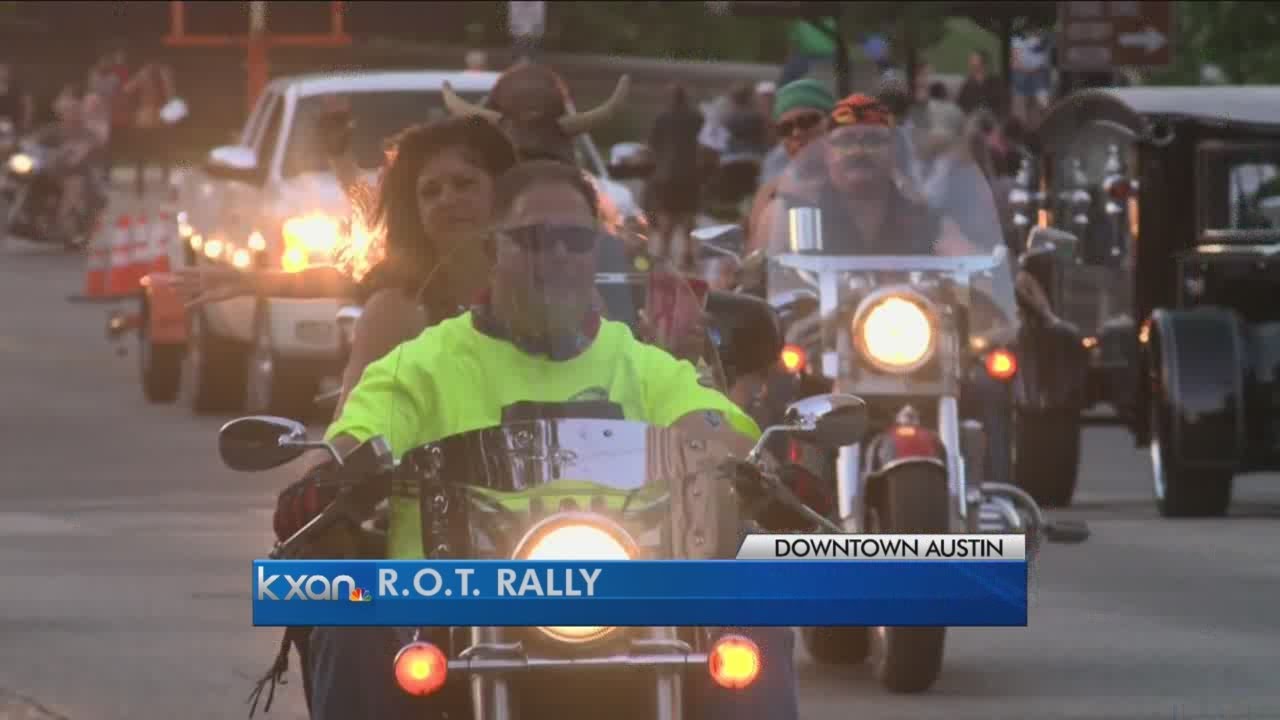 ROT Rally Rolls into Downtown Austin YouTube