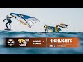 Freeflyslalom on day 2 and 3  gwa wingfoil world cup france  mondial du vent 2023