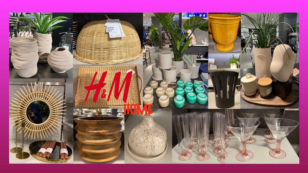 H&M HOME // WHAT'S NEW JUNE 2022// *HOME DECOR, HOMEWARE*