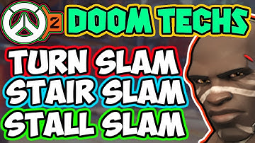 Tank Doomfist Techs: "TURN SLAM / STAIR SLAM / STALL SLAM"