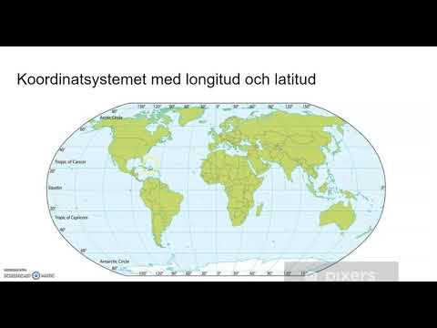 Video: Vad är longitud och latitud på en karta?
