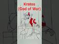 Kratos (God of War) #shorts #drawing #art #kratos #godofwar #ghostofsparta #playstation