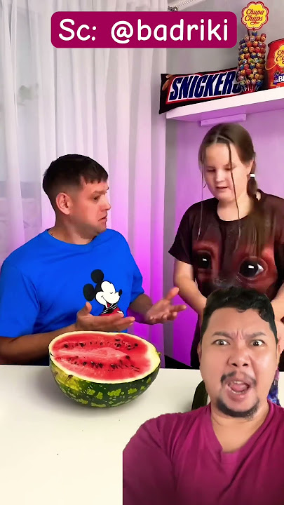 Cek rambut Papa tempelan apa asli!!?? #funny #comedy #memes #shortvideo