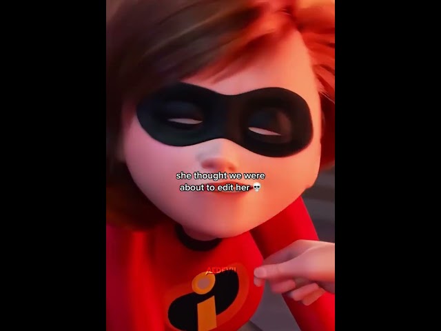 this edit though 🔥|| the incredibles 2 #shorts class=