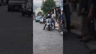 Paras Shah Sarkar With Harley-Davidson
