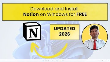 How to Download and Install Notion on Windows 10/11 (2025) | Free Productivity App Setup