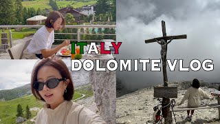 [vlog] 🇮🇹이탈리아 돌로미티 여행🏔️ | 돌로미티 힐링여행 | 친퀘토리 | 최고의 절경 라가주오이산장 | 이탈리아 트래킹 | 이탈리아 북부여행 | Dolomite