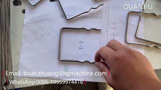 New Style High Quality 2D CNC Ø2-6mm Stainless Steel Wire Special U Bending Machine Manufacturer
