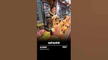 Chỉ là ly nước ép trái cây xếp lớp… mà khiến cả phố đứng hình mất 5 giây! #trending