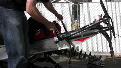 X-RACK Installation on a 2007 Skidoo REV 159
