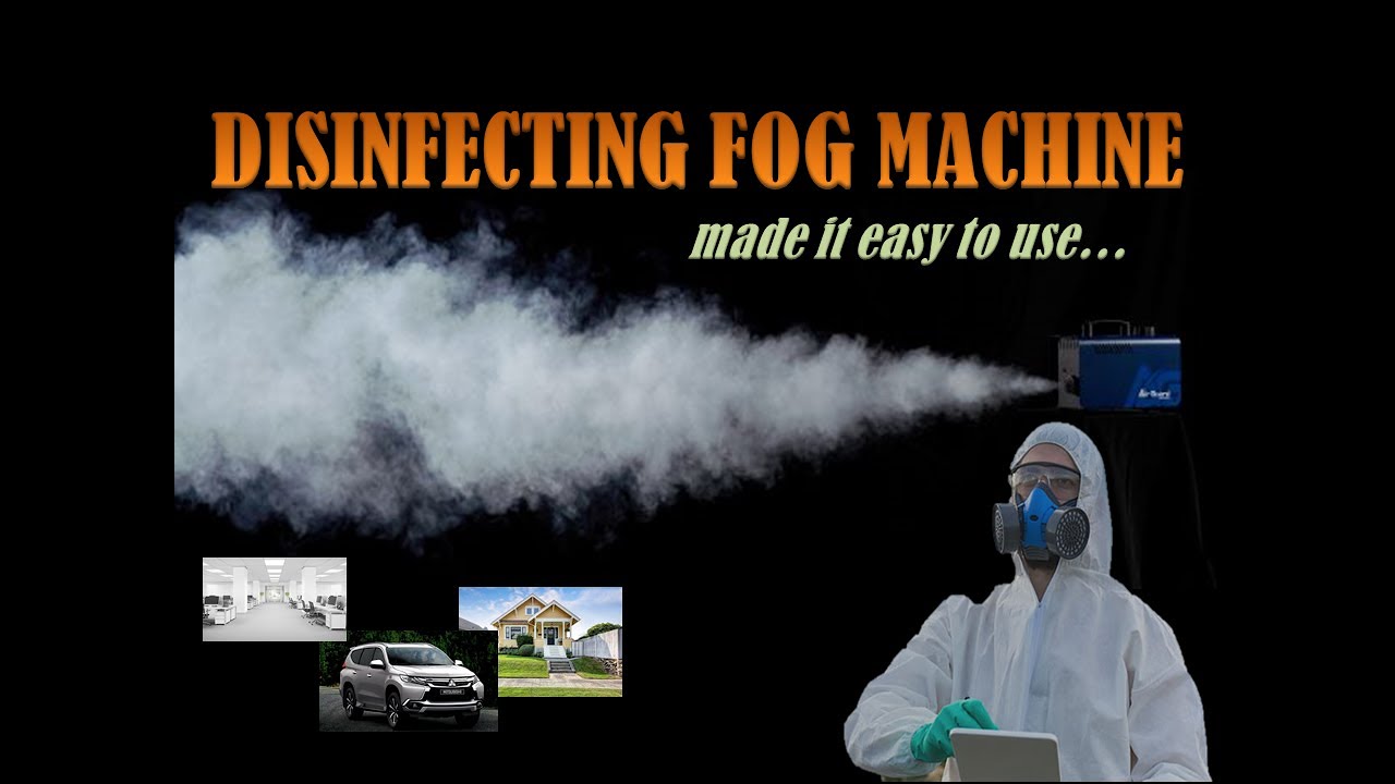 DISINFECTING FOG MACHINE YouTube