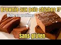 Brownie ultra fondant aux Pois chiches | Riche en protéines et sans gluten