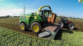 JOHN DEERE 8800i - FIRST IN ITALY- news 2016 - SILAGE