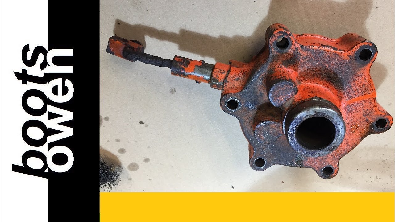 Howard 200 Disassembly and cleaning clutch installing oil seal