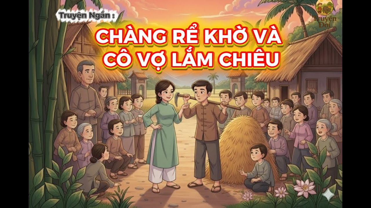 Truyện Ngắn : CHÀNG RỂ KHỜ VÀ CÔ VỢ LẮM CHIÊU