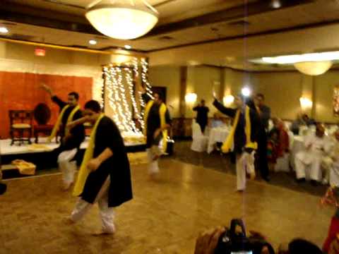 Guys' Dance at Annie's Mehndi