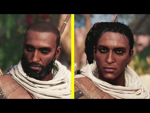 Vídeo: Em Breve, Assassin's Creed Origins Permitirá Que Você Mude Sua Barba E Penteado