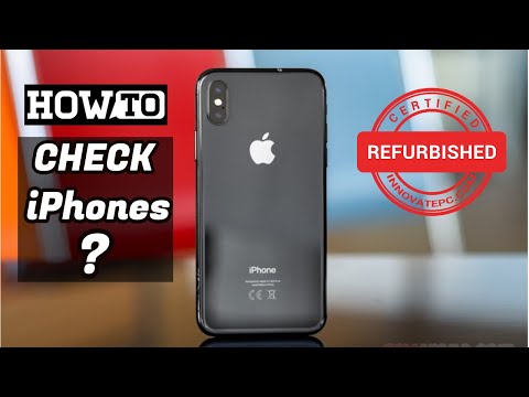 वीडियो: मुझे कैसे पता चलेगा कि मेरा iPhone 7 रीफर्बिश्ड है?