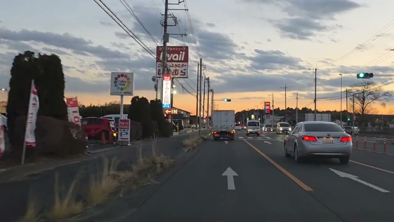 国道349号那珂市【車載動画】【ドライブ】#車載動画　#ドライブ 