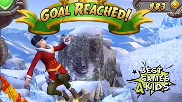 Temple Run 2 | The Viking March #6 w/ MRS CLAUS - Frozen Shadows Map By Imangi Studios