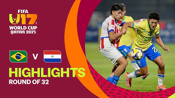 Brazil vs Paraguay Highlights | FIFA U-17 World Cup Qatar 2025