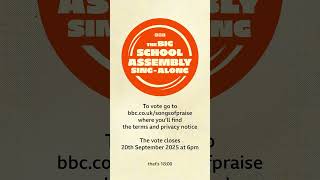Songs of Praise’s The Big School Assembly Singalong #songsofpraise