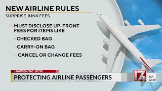 New federal rule for protecting airline travelers by CBS 17 95 views 7 hours ago 1 minute, 32 seconds