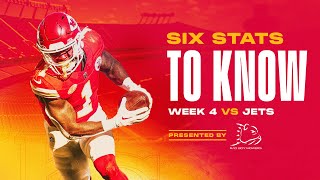 Six Stats To Know For Week 4 Of The 2023 NFL Season | Kansas City Chiefs vs New York Jets
