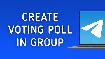 How To Create A Voting Poll In Telegram Group On PC