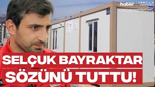 Baykarın Kahramanmaraşta Kurduğu 520 Konteyner Depremzedelere Teslim Edildi.