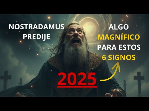 ¡INCREÍBLE! Nostradamus predije algo magnífico para estos 6 signos en 2025 ¡INCREÍBLE! Nostradamus predije algo magnífico para estos 6 signos en 2025