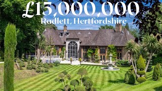 £15 million mansion, Radlett  Hertfordshire. Selling via Damion Merry Luxury Property Partners.