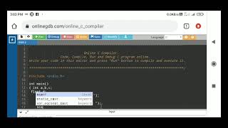 Average of three numbers in c program