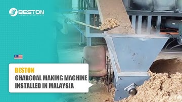 BST-30 Beston Charcoal Making Machine Installed in Malaysia